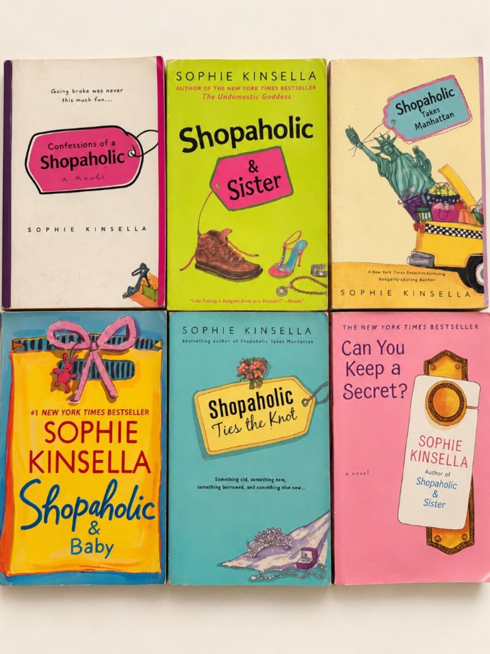 Sophie Kinsella Shopaholic 6 Book Lot Paperback Romance Comedy Novels